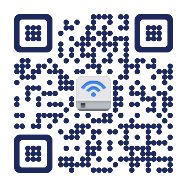 QR code that joins the Wi-Fi network named IOT